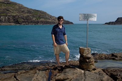 Self portrait at the Tip