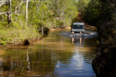 Driving North – Scrubby Creek, Overland Telegraph Route, Queensland